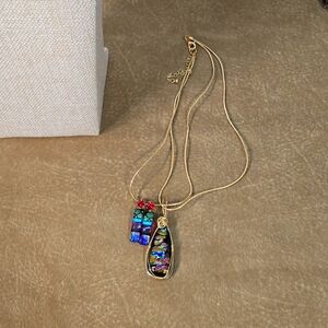 Multi color Dichroic Glass